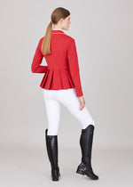 Pleated Show Jacket - Red