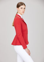 Pleated Show Jacket - Red